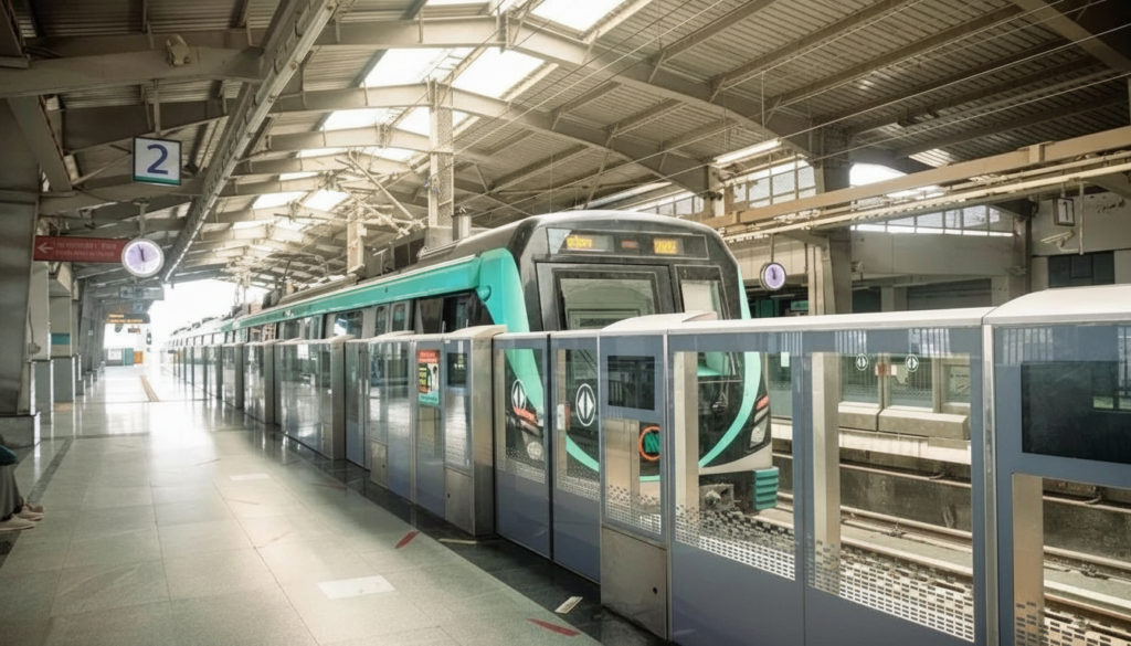 Greater Noida West Metro route